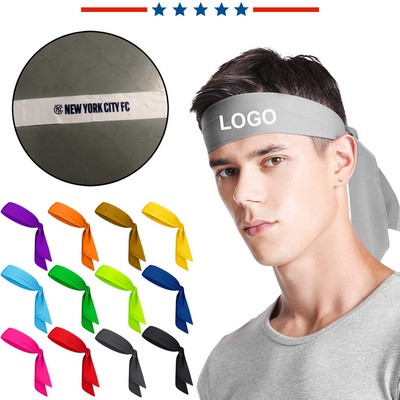 Adjustable Quick-Dry Tie-Up Headband