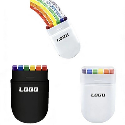 6-Color Rainbow Face Painting for The World Cup & European Cup