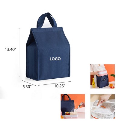 Thick Insulated Aluminum Foil Lunch Tote Bag