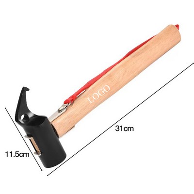 Outdoor Camping Hammer With Hool
