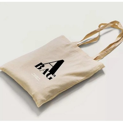 15.35" x 15.75" Cotton Large Canvas Tote
