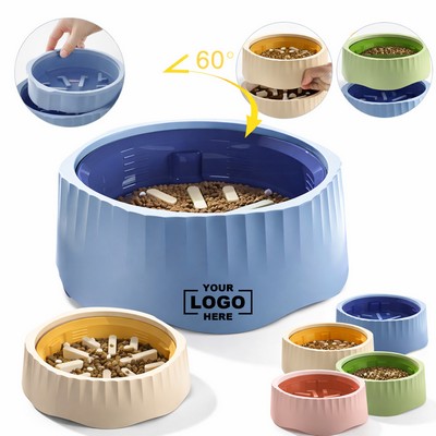 Anti-Spill Anti-Knock Dog Food Bowl