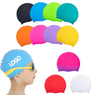 Custom Unisex Silicone Swim Cap