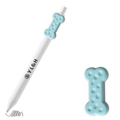 Click Activated Pen with Cratered Bone
