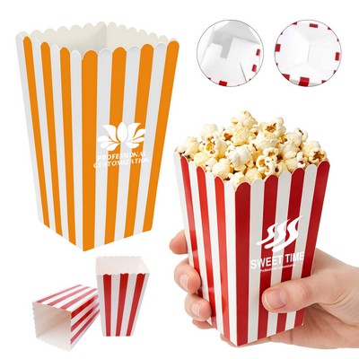 Full Printed Disposable Cardboard Popcorn Bucket