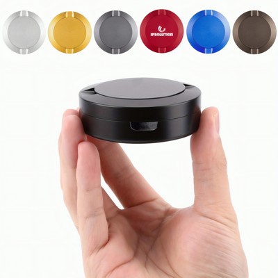3-Layer Custom Aluminum Snuff Can W/Secure Lid