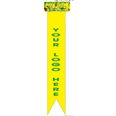 Gardener Slogan Bookmark w/Black Back