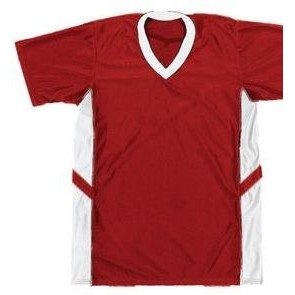 Adult Flat Back Cool Mesh Multi Sport Jersey Shirt w/ Self Trim