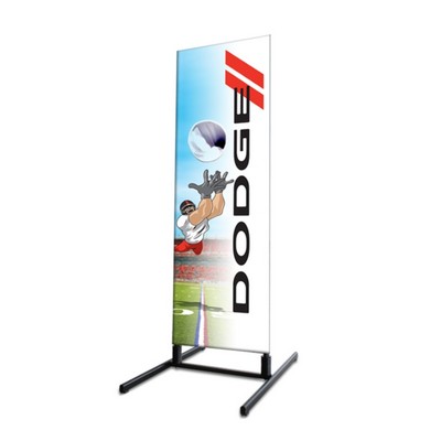 XL-85 Football Toss Kit, Single-Sided 30.5"L x 85"H x 43.5"D