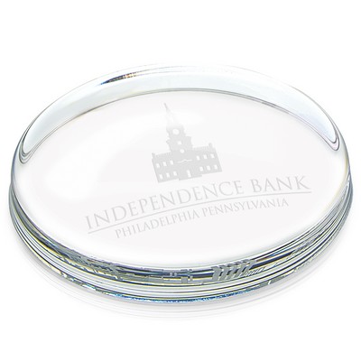 JAFFA® Oval Paperweight