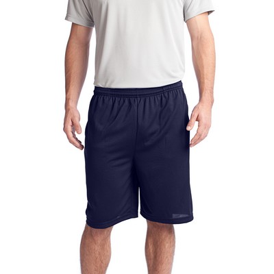 Sport-Tek® PosiCharge® Tough Mesh Pocket Short