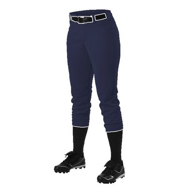 Alleson Athletic Girls Softball Pant with Belt Loop