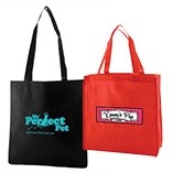 100 GSM Standard Sized Non Woven Tote (8"x5"x10")