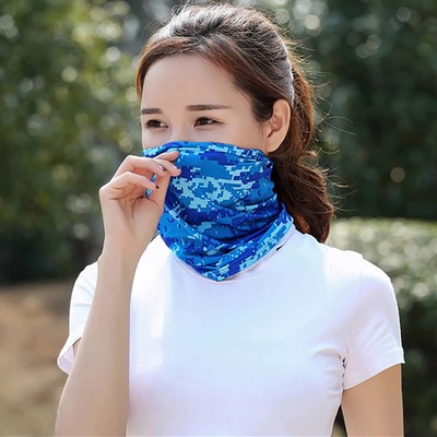 Full Color Ice Silk Magic Youth Size Gaiter Scarf (8 1/2" x 19 1/2")