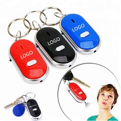 LED Light Whistle Key Finder