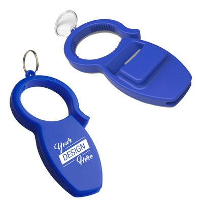 Multi-function 3" 1 Bottle Opener Keychain