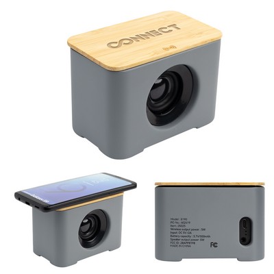 Rolling Stone Speaker & Wireless Charger