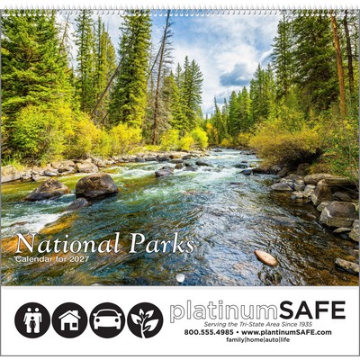 National Parks 12 Subject Appointment Calendar