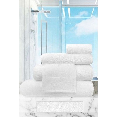 Platinum Collection White Bathroom Rugs w/1700 GSM (21"x34")