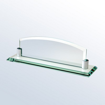 Nameplate w/Aluminum Holder - Medium