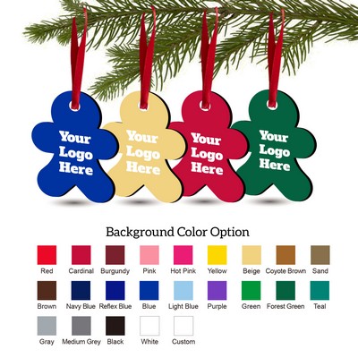 Solid Color Christmas Ornament - Ginger Man