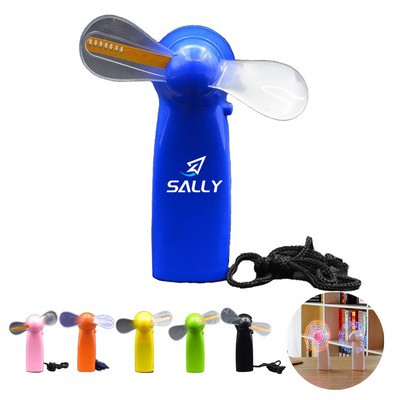 Light Up Promotional Mini Fans