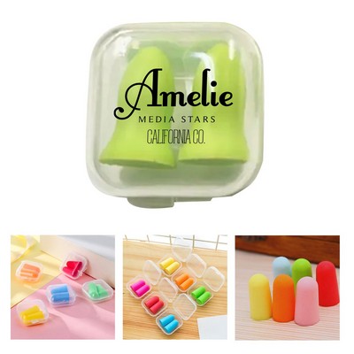 Foam Ear Plug with Case
