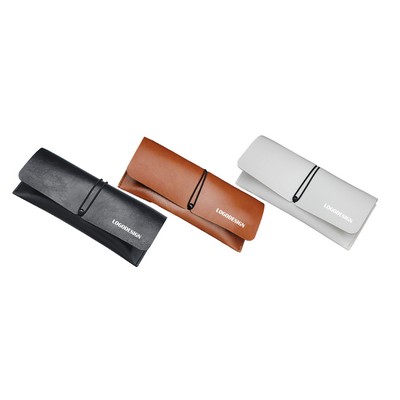Soft PU Portable Sunglass Organizer Case