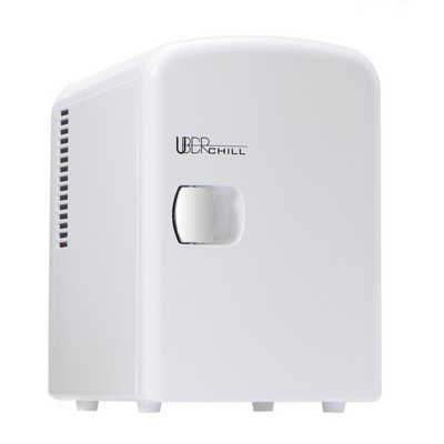 UBER Appliance Chill 6 Can Mini Fridge White
