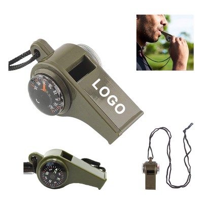 Multi-Functional 3" 1 Survival Whistle