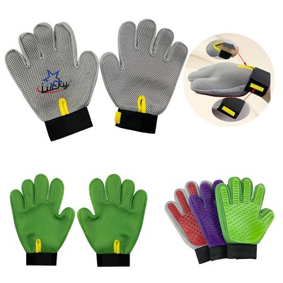 Pet Bathing Gloves