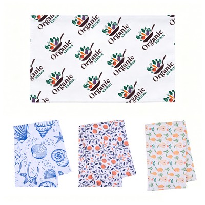 16" X 26" Full Color Cotton Kitchen Tea Towel