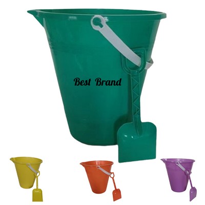 Beach Bucket And Shovel Set