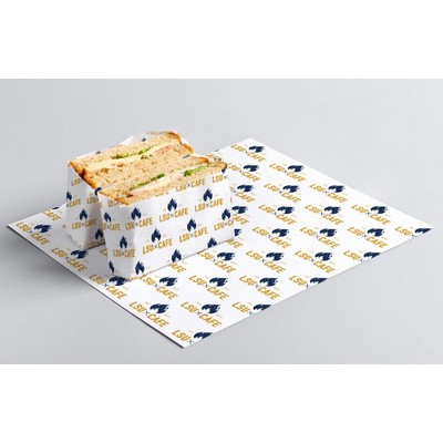 Full Color 1-Sided Food Safe Paper (6" x 10")