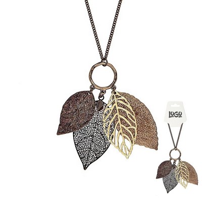 Autumn Leaf Pendant Necklace