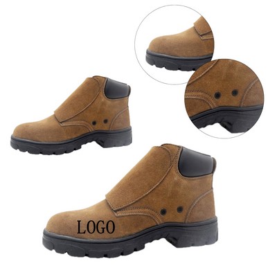 Midcut Wear Resistant Safety Shoes