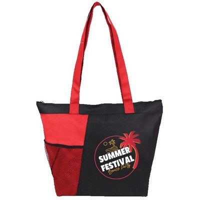 Zipper Bottle Tote