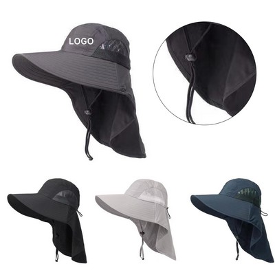 Sun Hat with Neck Flap