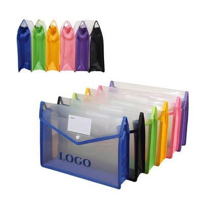 A4 Colored Twill File Bag