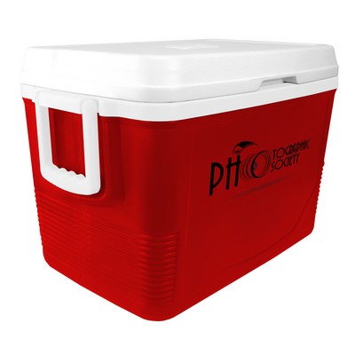 48-Quart NYC® Razor Cooler - Red