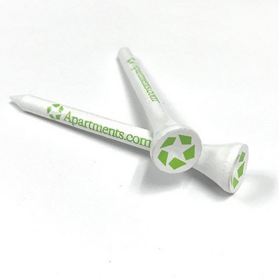 Bulk Tree Saver Eco Friendly Golf Tees 3 1/4" (Shank & Cup One Color Imprint)