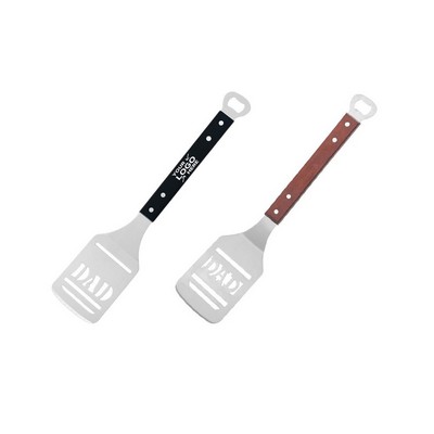 Stainless Steel BBQ Spatula with Opener