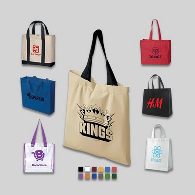 Popular Non-Woven Tote Bag - 13.38 " x 15.75 "