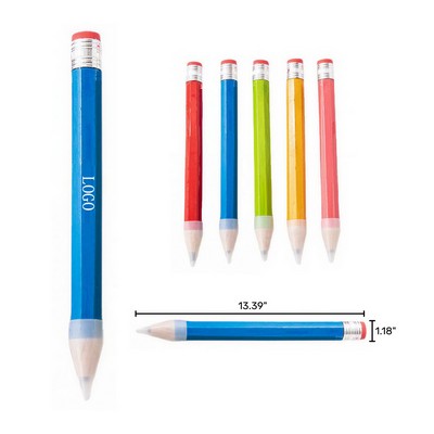 Oversized Wooden Pencil