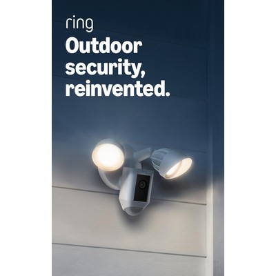 Floodlight Cam Wired Plus - White