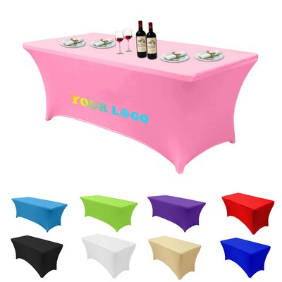6' Stretch Fitted Table Cover
