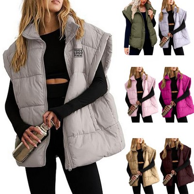 Women's Winter Puffer Vest