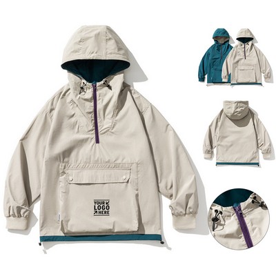 Versatile Outdoor Hooded Jacket