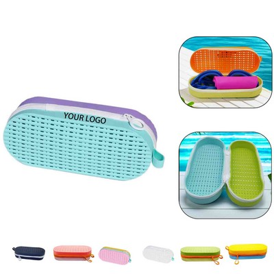Breathable Silicone Eyeglass Case
