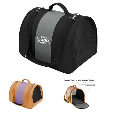 Pet Travel Crossbody Sling Carrier Bag